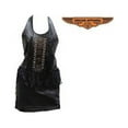 thumbnail image 1 of Dealer Leather LV432-BROWN-XL Womens Motorcycle Dark Brown Leather Vest - Extra Large, 1 of 6
