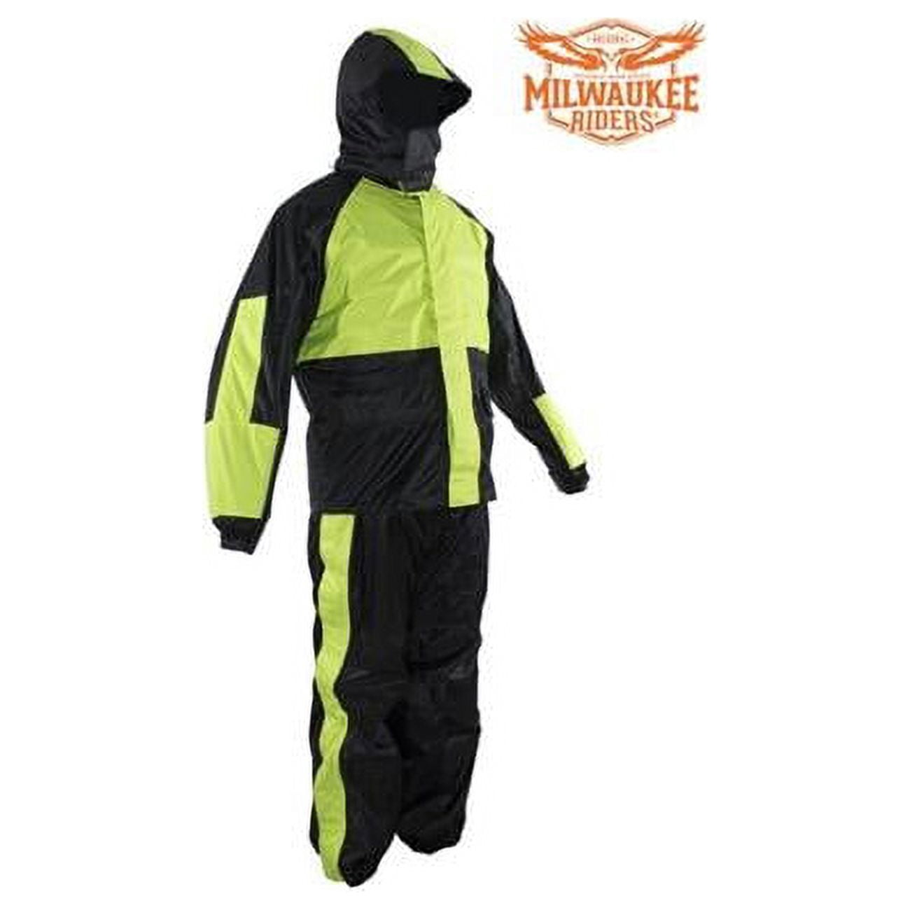 Dealer Leather MR-RS26-HOODIE-S Mens Milwaukee Riders Black ...