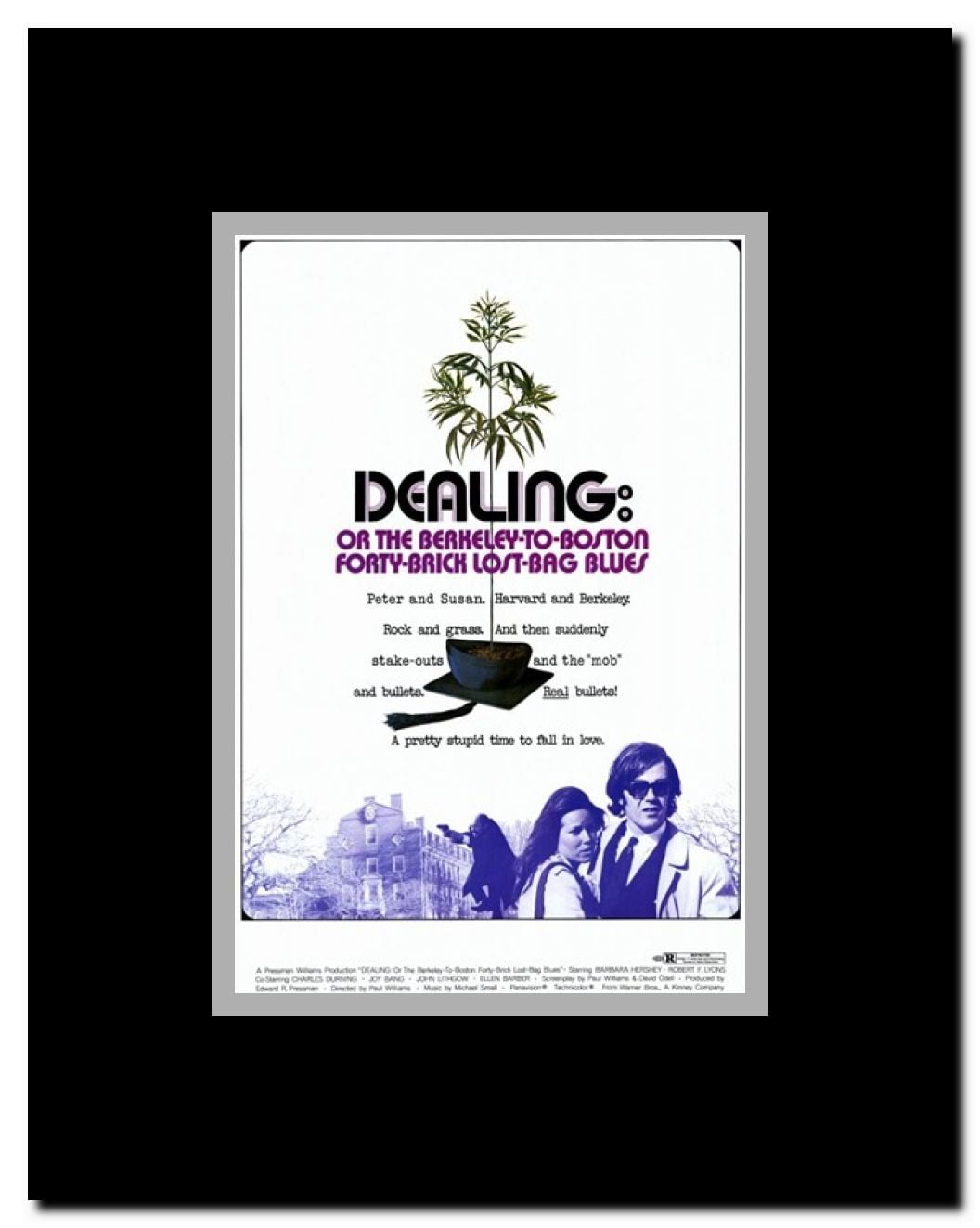 Dealing: or the Berkeley-to-Boston Forty Framed Movie Poster