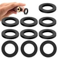 thumbnail image 1 of Deally 25 Pack 1/2 Inch Rubber Washers for Shower Head Hose Faucet Connections Leak Prevention Replacement Seals, 1 of 7