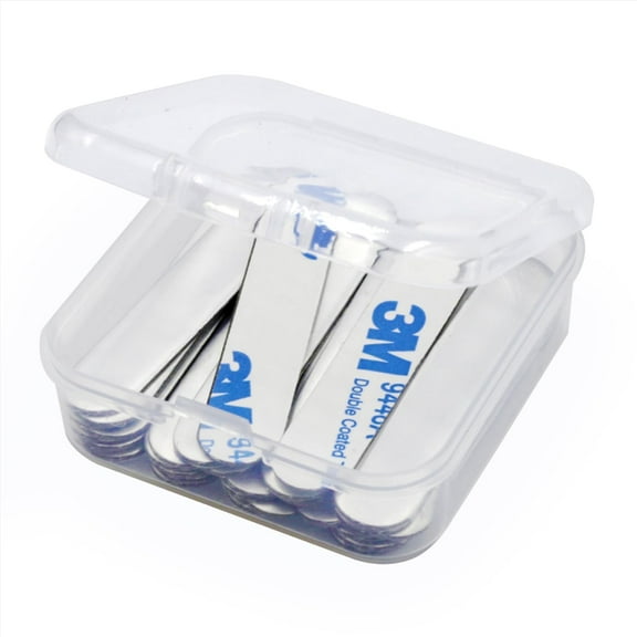 Deally 30 pcs 3g Silver Lead Tape for Pickleball Paddles - Pickleball Lead Tape Golf Clubs/Tennis Racket/Squash Racquet - with 3M Adhesive Strips and Storage