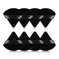 thumbnail image 1 of Deally 8 Pcs of Triangular Powder Puff Makeup Sponges – Soft Non-Latex Beauty Blender for Foundation Contouring and Detail Work Black, 1 of 6