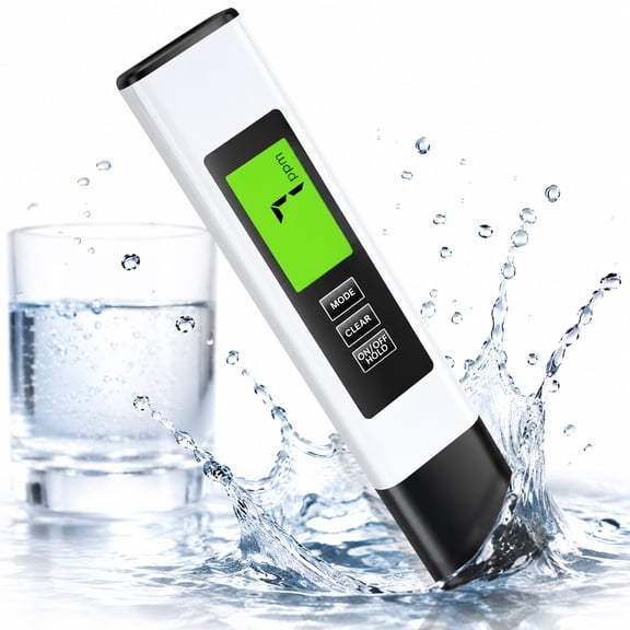 Deally All-New 4 in 1 Tds Meter Digital Water Tester - Accurate and Reliable TDS EC & Temp(C,F) Meter - 0-9999ppm - Professional Testing for Drinking Water, RO/DI System, Aquariums etc