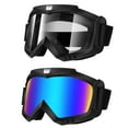thumbnail image 1 of Deally Dirt Bike Goggles 2 Pack - Motorcycle, ATV, Riding, Ski, Windproof Racing Glasses, 1 of 8