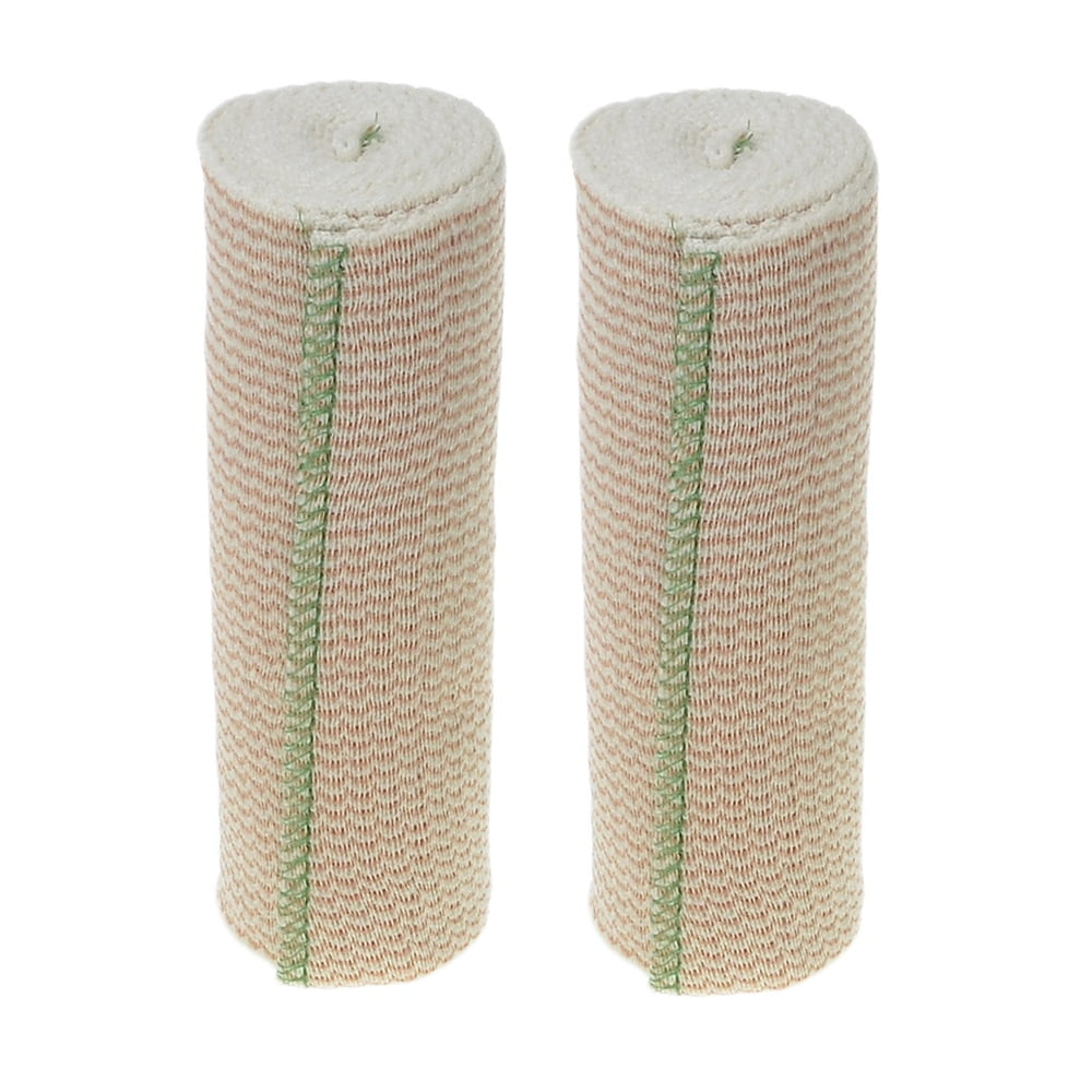 Premium Elastic Cotton Crepe Bandage Wrap - 10cm x 4meter Stretched Pack of  2 - Durable Compression Bandage (10cm x 4meter - 2nos Roll) Crepe Bandage  (15cm x 4Meter): Buy Online at