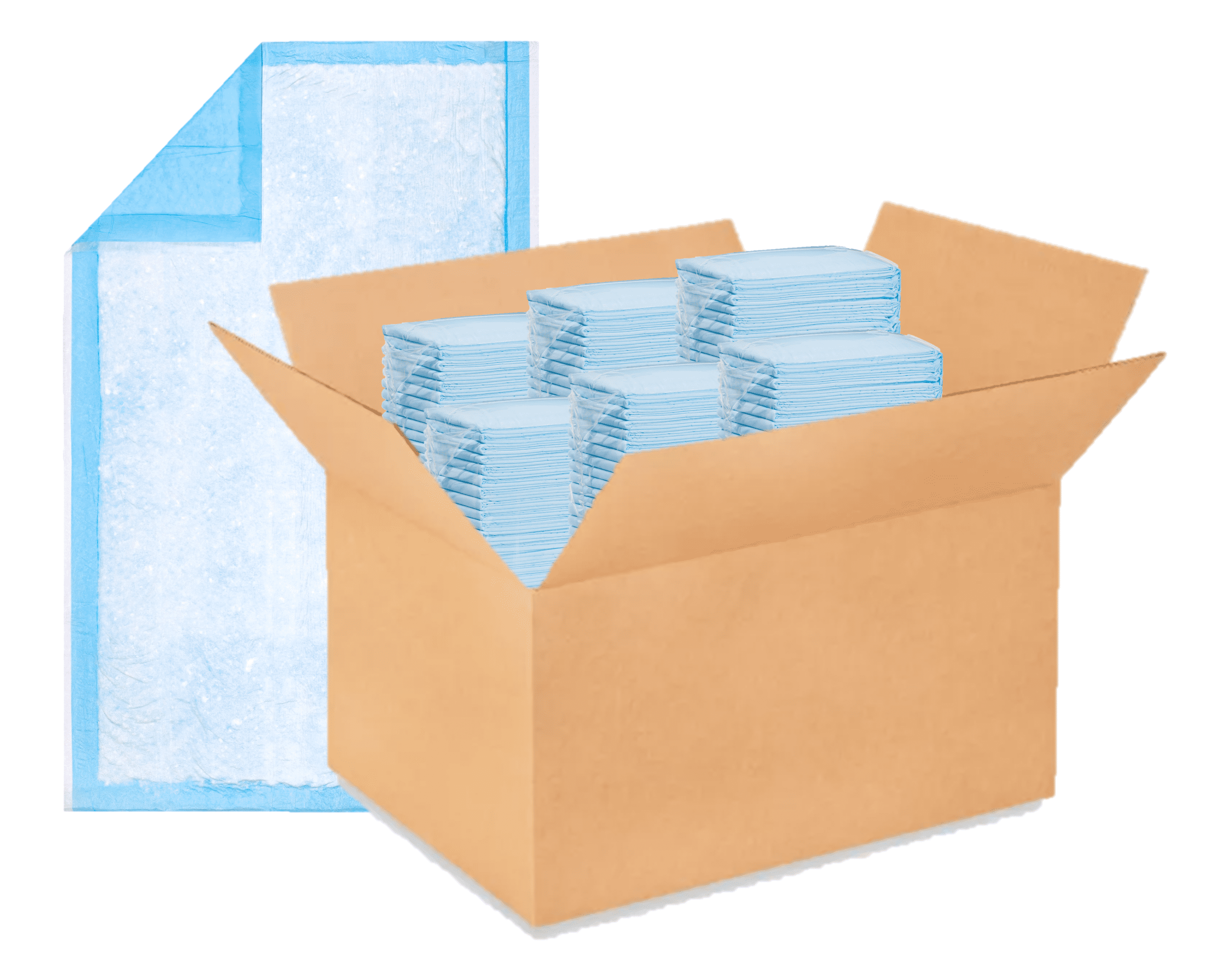 Dealmed Moderate Absorbency Medical Underpads, 150 Count Disposable 2