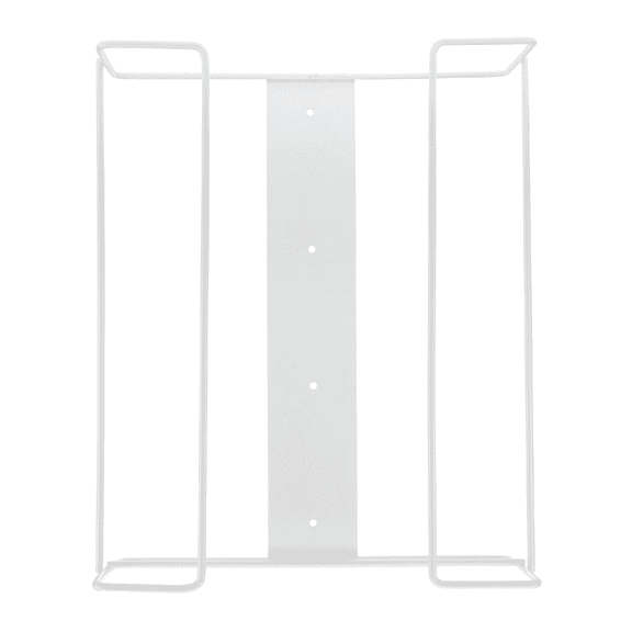 Dealmed Triple Glove Box Holder – Holds Medical Exam Gloves, Disposable Gloves, Nitrile Exam Gloves, Latex Gloves, Powder Coated Steel Vertical Wire with Open Design