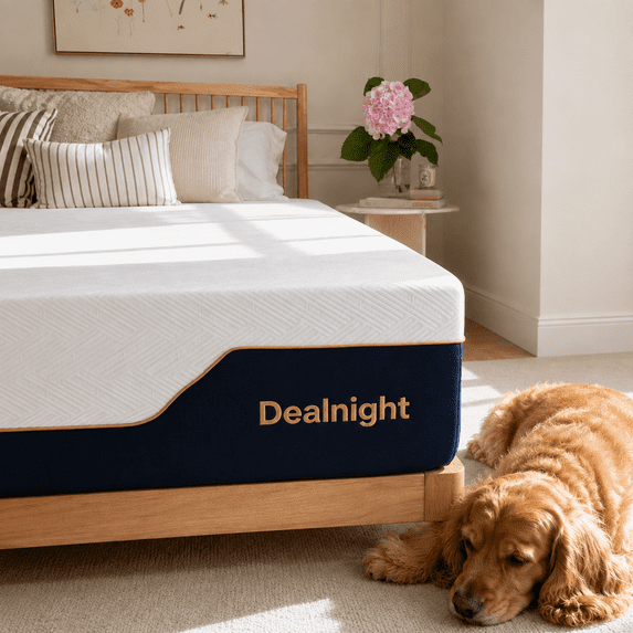 Dealnight 8" Twin Memory Foam Mattress for Back Pain Relief,Firm Support Mattress,Cooling Gel & Washable Cover,Bed-in-a-Box