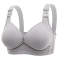 thumbnail image 1 of Dealovy Bras for Women Large Bust No Underwire Comfortable Bras Full Coverage Adjustable Strap Everyday Bras, 1 of 4