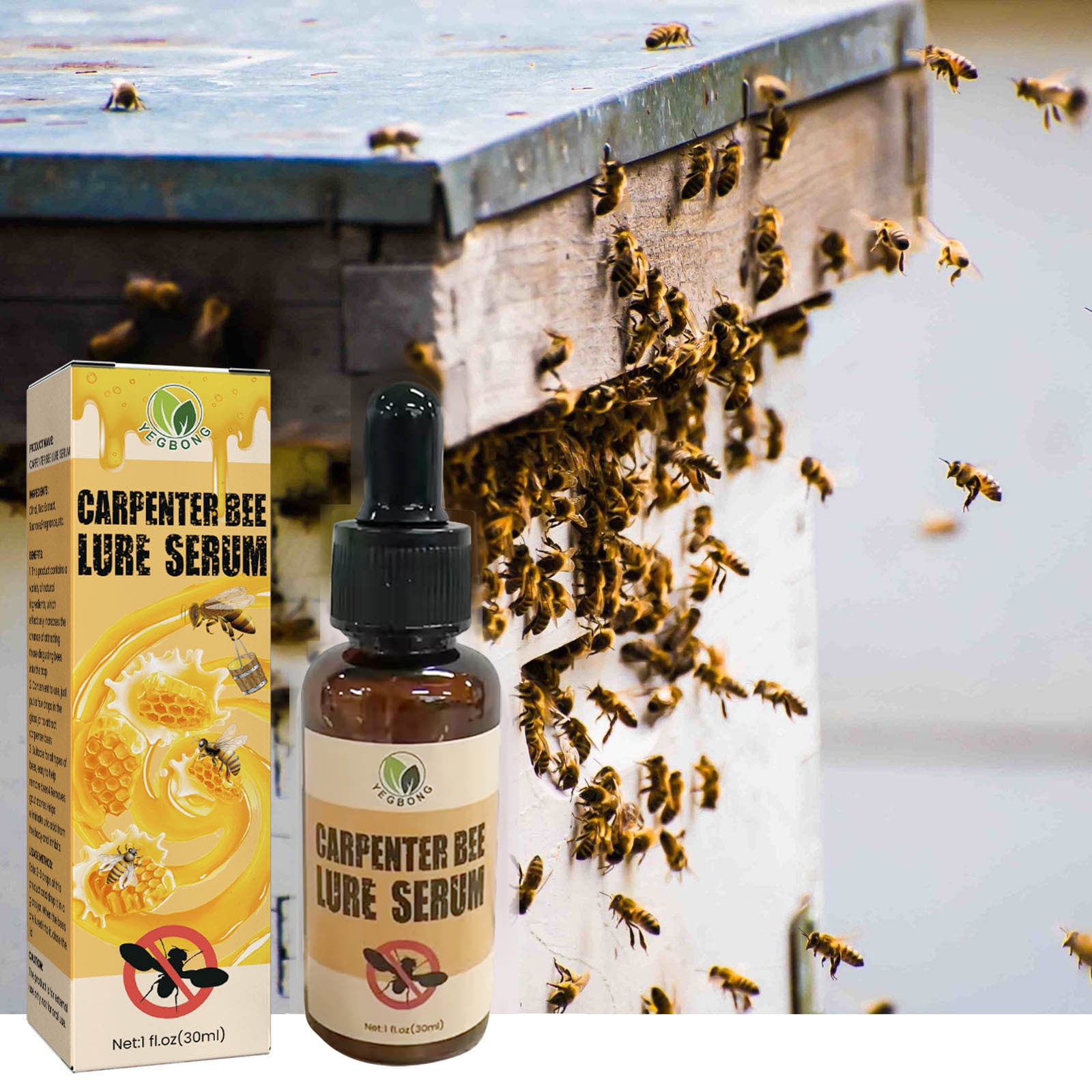 Dealovy Farm Bee Attractant Naturally Attracts Bees to Your Hive,Farm