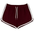 thumbnail image 1 of Dealovy Gym Shorts Women Drawstring Yoga Shorts Summer Running Active Shorts High Waisted Sweat Shorts, 1 of 6