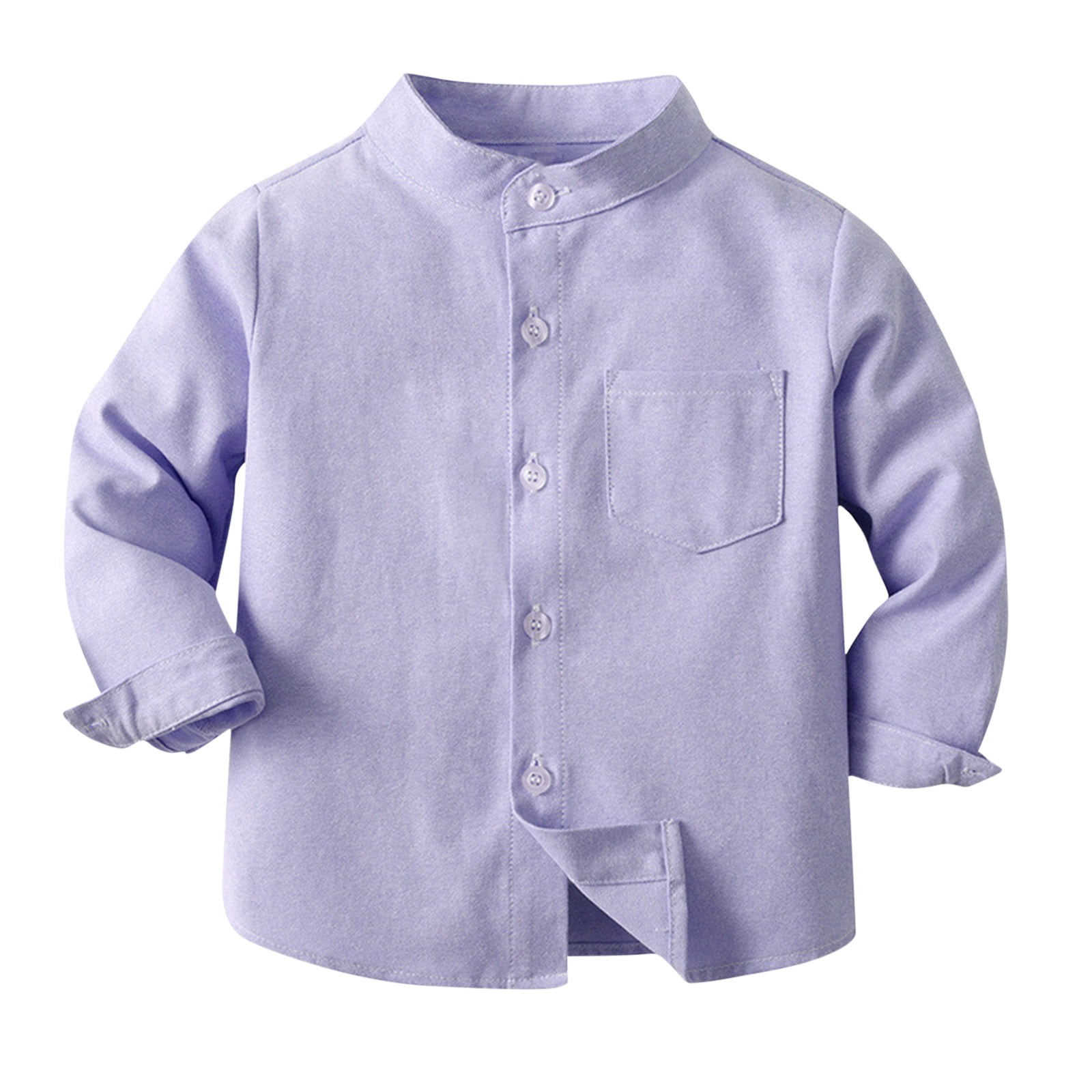 Baby Boy Shirt Full Sleeves Doted Style In Black main image 1