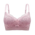 thumbnail image 1 of Dealovy Lace Bras for Women Full Coverage Breathable Stretchy Strap No Underwire Soft Everyday Bras, 1 of 2