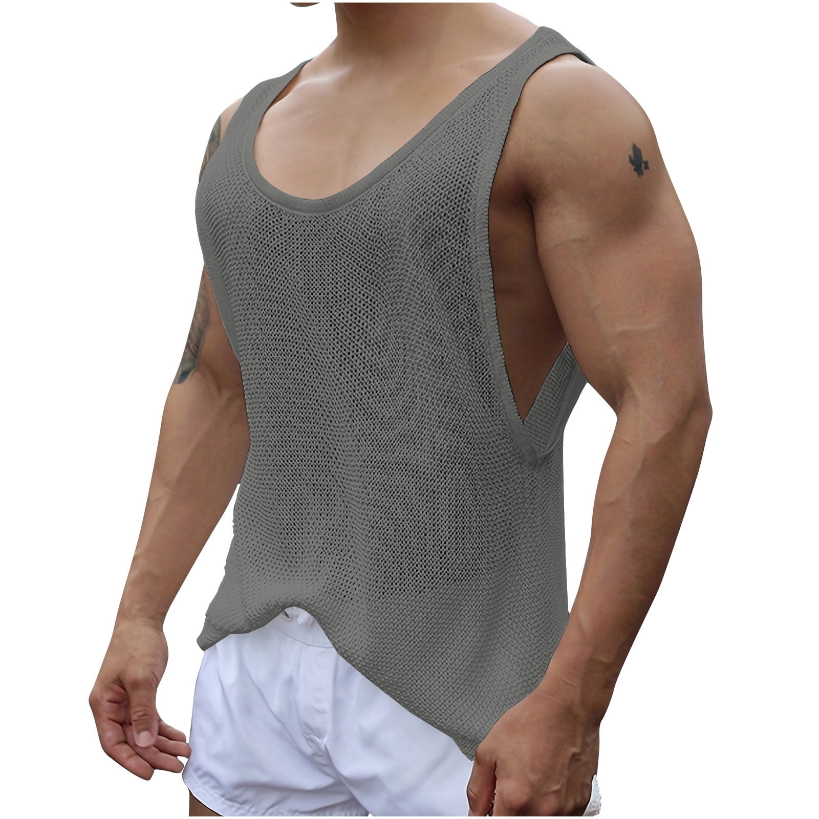 Summer Tank Tops Men Casual Sleeveless Loose Tees Couple Streetwear Thin Vest
