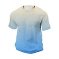 thumbnail image 1 of Dealovy Mens Plus Size T-Shirts Short Sleeve Crew Neck Casual Homewear Color Changing Shirts for Men S-5XL, 1 of 6