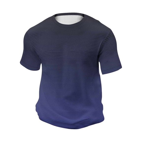 Dealovy Mens Plus Size T-Shirts Short Sleeve Crew Neck Casual Homewear Color Changing Shirts for Men S-5XL