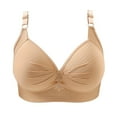 thumbnail image 1 of Dealovy Push up Bras for Women Plus Size Comfortable Bralette Full Coverage No Underwire Everyday Bra, 1 of 6