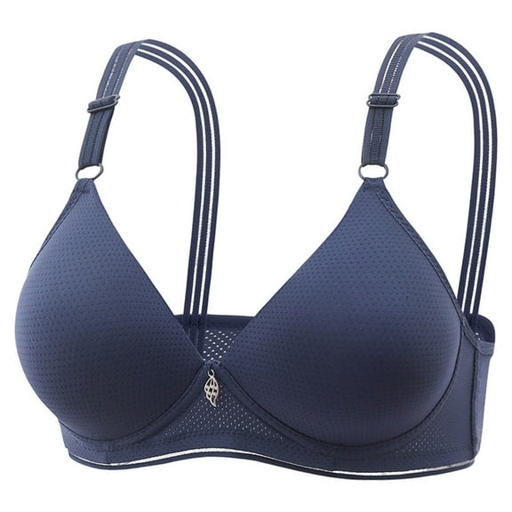 Dealovy Push up Bras for Women Wireless Comfort Lifting Support Seamless Thin Full Coverage Daily Bra