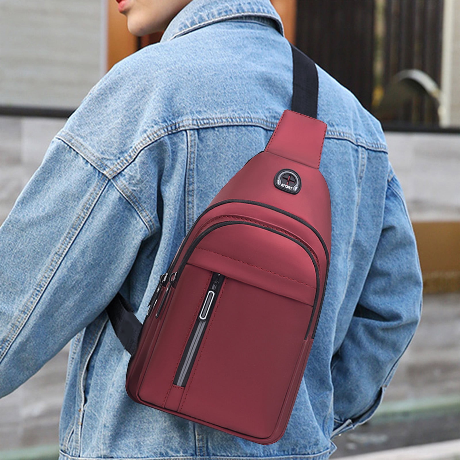 Front crossbody bag hot sale