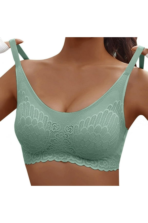 Sprots Bras for Women High Support Seamless Full Coverage Wirefree Running Athletic Yoga Bras