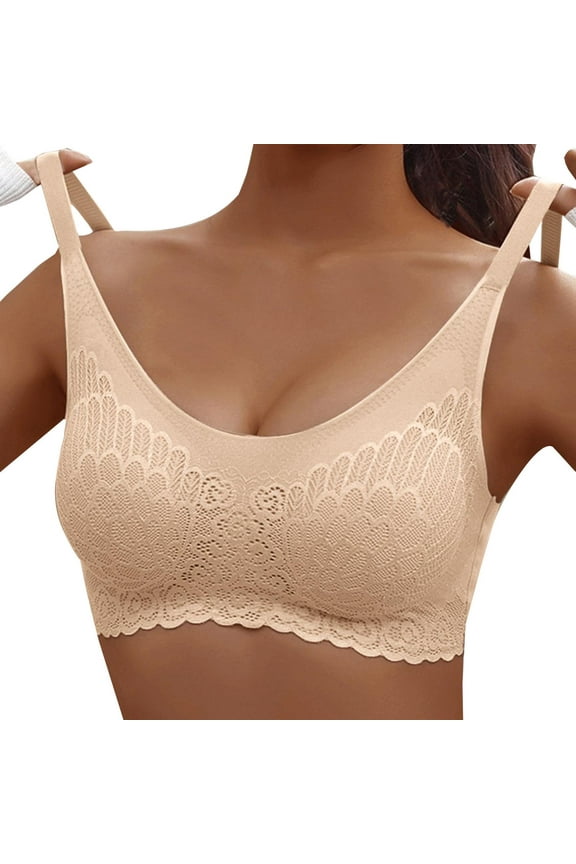 Sprots Bras for Women High Support Seamless Full Coverage Wirefree Running Athletic Yoga Bras