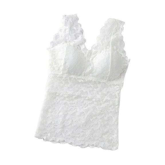 Dealovy Tank Top for Women Built in Bra V Neck Camisole Loungewear Spaghetti Strap Sleeveless Slim Fitted T-Shirts