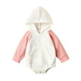 thumbnail image 1 of Dealovy Toddler Baby Fleece Jackets Newborn Kids Boys Girls Fall Winter Clothes Hooded Windproof Coat Outwear, 1 of 9