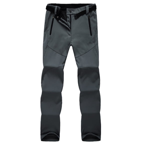 Dealovy Windbreaker Pants for Women Full Length Straight Leg Outdoor Hiking Camping Waterproof Trousers