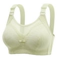 thumbnail image 1 of Dealovy Wireless Bras for Women Mesh Full Coverage Push up Brassieres Oversized Adjustable Strap Bras, 1 of 2