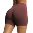 thumbnail image 1 of Dealovy Womens Biker Shorts High Waited Seamless Yoga Shorts Stretchy Butt Lifting Compression Workout Shorts, 1 of 9