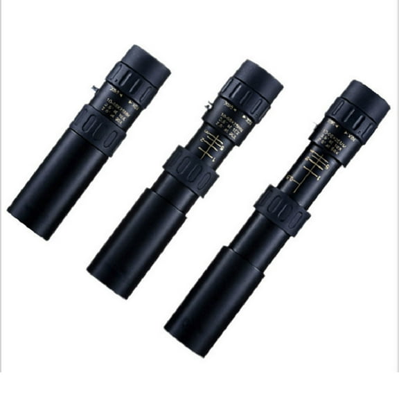 10-30x25 Zoom Monocular for Adults, Monocular Telescope High Power with Bak4 Prism, Compact Monoculars for Bird Watching Traveling Hunting Camping