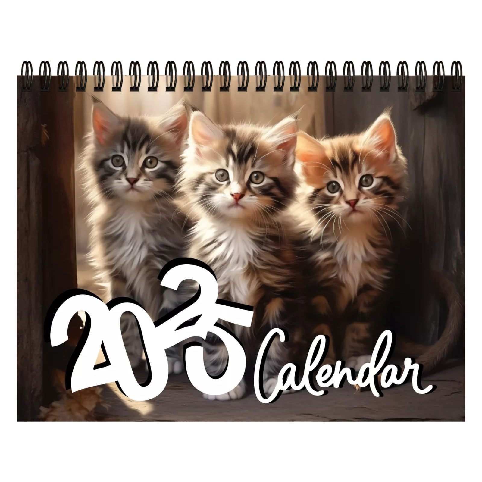 Deals! 2025 Wall Calendar Calendar 2025 Wall Calendar Cat Full Page