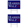 Deals! 2Pack Walz 2024 Yard Sign Kamala Walz for President