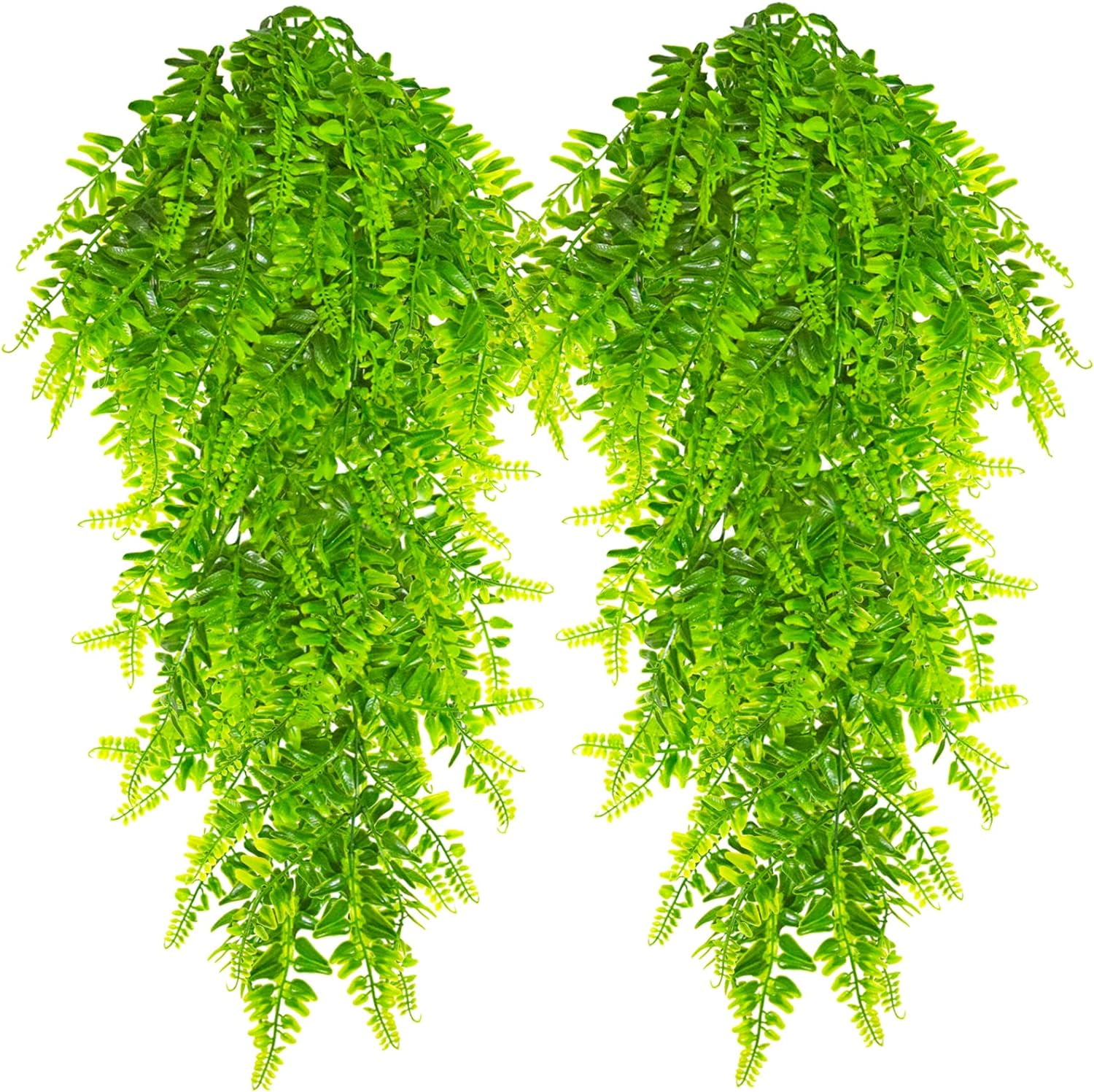 3 Pack Mini Artificial Hanging Plants In Baskets - Fake Succulent, Ivy & Eucalyptus For Wall, Shelf, Or Bathroom Decor