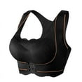thumbnail image 1 of LYXSSBYX Womens Plus Size Bra Women's Trackless Bra Non-Steel Ring Gathered Vice Breast Beauty Back Buckle Large Size Underwear, 1 of 3