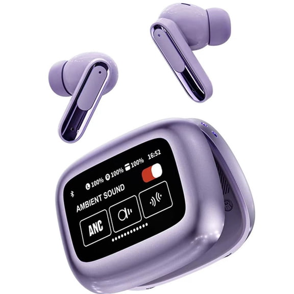 Active Noise Cancelling Wireless Earbuds, Reduce Noise by Up to 95%, 140H Playtime, IPX6 Waterproof, Deeper Bass, 4 ENC Mics, Comfortable Fit, Bluetooth 5.3 Ear Buds - Bowie MA10