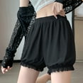 thumbnail image 1 of Deals Ausyst Womens Underwear Clearance! Panties for Women Women's Thin-exposure Can Be Worn Outside Loose Flower Bud Insurance Pants Leggings Shorts, 1 of 1