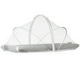 thumbnail image 1 of Baby Mosquito Net Tent Folding Crib Cover Bassinet Mosquito Net Cover Daily Household Storage (White), 1 of 10