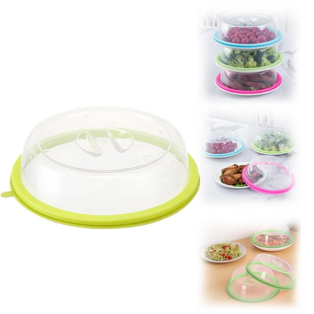Deals! BigDean Round Cake Transport Box With Compartment In Cake Dome