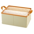 thumbnail image 1 of Closet Storage Boxes for Clothes,Clothing Storage Bins for Closet with Handles, Foldable Rectangle Baskets, Fabric Containers Boxes for Organizing Shelves Bedroom, 1 of 9