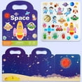 thumbnail image 1 of Deals! Danhjin Baby Books, Reusable Sticker Book for Children's Stickers Activity and Learning Guide, Educational Toy Sticker for Kids Sensory Development and Early Education, Christmas Gifts, 1 of 1