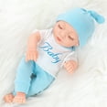 thumbnail image 1 of Danhjin Baby Doll, Soft Rubber Baby Girls Dolls with Vinyl Material Toys for Toddlers, Gifts for Pretend Play and Early Education, 1 of 6