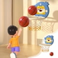 thumbnail image 1 of Danhjin Basketball Hoop, Toddler Basketball Hoop for Kids, Indoor Hanging Foldable Basketball Play Set with Training Gear for Home Use, Christmas Gifts, 1 of 6