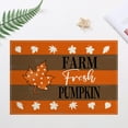 thumbnail image 1 of Danhjin Fall Placemats Waterproof Table Mats for Fall Thanksgiving Dinner, 17.72*11.81in Wipe-Clean Season Holiday Dining Table Protection Decor, 1 of 6