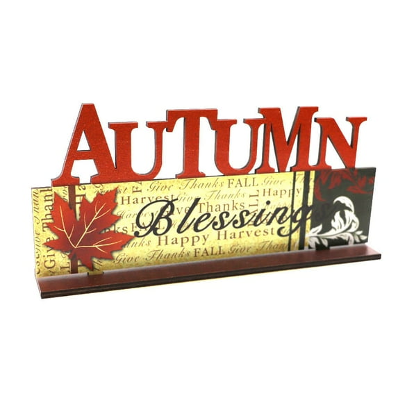 Danhjin Fall Table Decor Thanksgiving Decorations, Fall Centerpiece Set for Dining Table Kitchen, Fall Harvests Home Decor for Thanksgiving Dinner Party, Mantle and Entryway Display