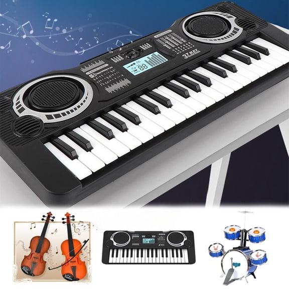 Danhjin Kids Piano, 37 Keys Keyboard Piano with MultiFunction Educational Instrument Features, Keyboard Piano Toy