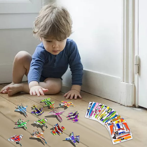 Deals! Danhjin Puzzles, Puzzles and Educational Toys, Three-dimensional DIY Puzzles with 25 Piece Assembled Card Set, Early Childhood Education Toys for Kids Learning, Christmas Gifts