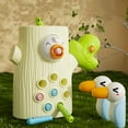 thumbnail image 1 of Deals! Danhjin Toddler Learning Toys Baby Kids Learning Toys Magnetic Woodpecker Worm Feeding Game Fine Motor Skills Developmental Toy with Strong Magnet for Hand Eye Coordination Early Learning, 1 of 7