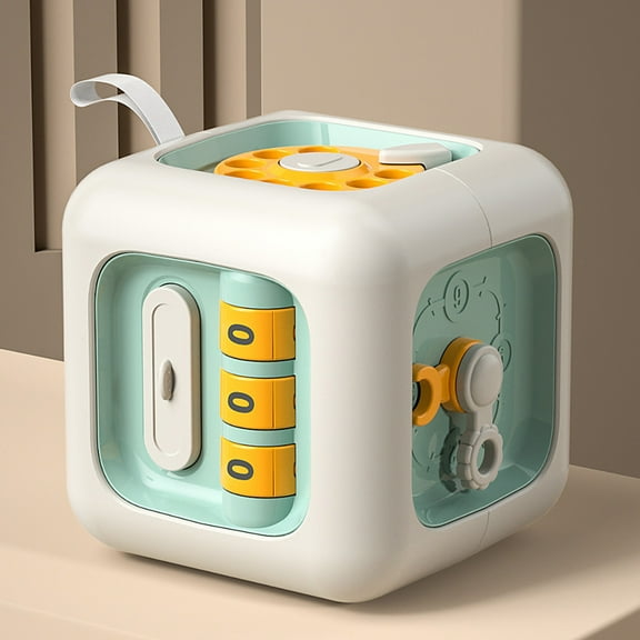 Danhjin Toddler Learning Toys Baby Kids Learning Toys Sensory Toys for Kids Adults with 6 Sides for Focus Stress Relief Anxiety Early Childhood Education Brain Training Activity