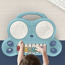 Danhjin Toddler Toys, Early Childhood Education Hand Clapping Drums with Multi-Functional Piano and Double Drum Electronic Organ, Educational Learning Toy for Kids Music Play, Christmas Gifts